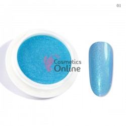 Decor pentru unghii NADP018AA cu pigment sweet Candy Amelie Blue Sky